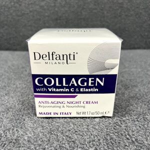 Delfanti Milano Collagen with Vitamin C & Elastin Anti-Aging Night Cream 1.7 oz